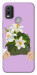 Чехол Flower message для Nokia C21 Plus