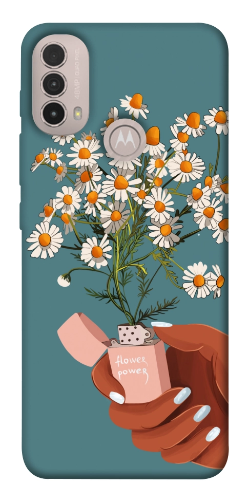 Чохол Chamomile mood для Motorola Moto E40