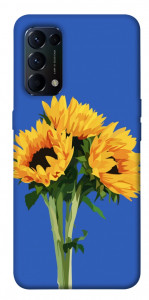 Чохол Bouquet of sunflowers для Oppo Reno 5 4G