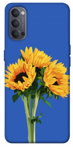 Чехол Bouquet of sunflowers для Oppo Reno 4