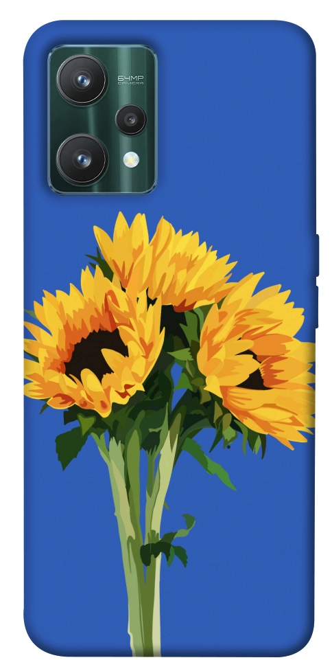 Чохол Bouquet of sunflowers для Realme 9 Pro