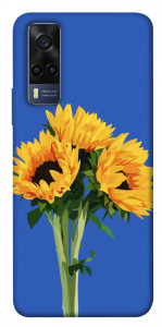 Чехол Bouquet of sunflowers для Vivo Y53s