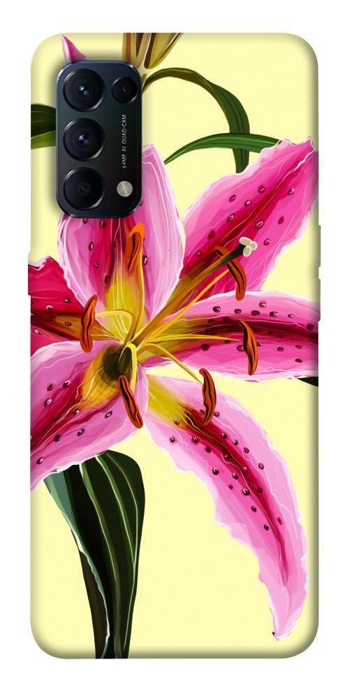 

Чехол Lily flower для Oppo Reno 5 4G 1536210