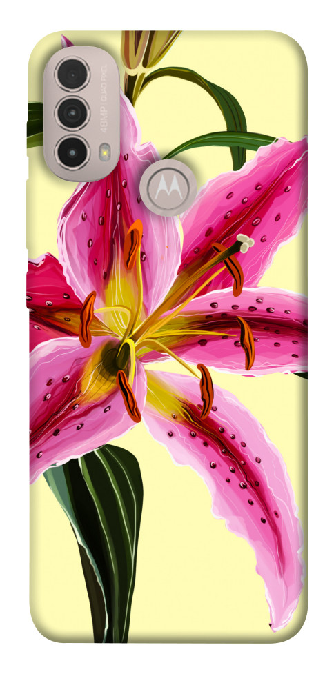 

Чехол Lily flower для Motorola Moto E40 1536214
