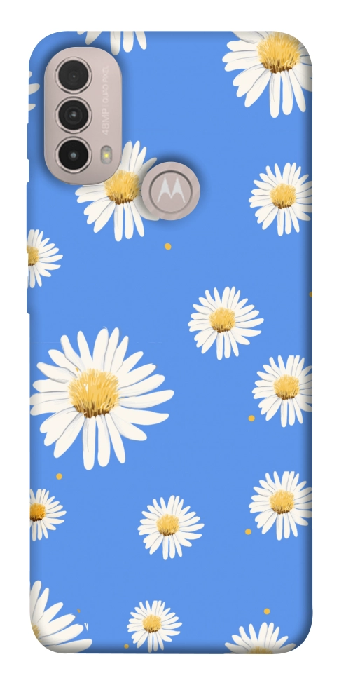 Чохол Chamomile pattern для Motorola Moto E40