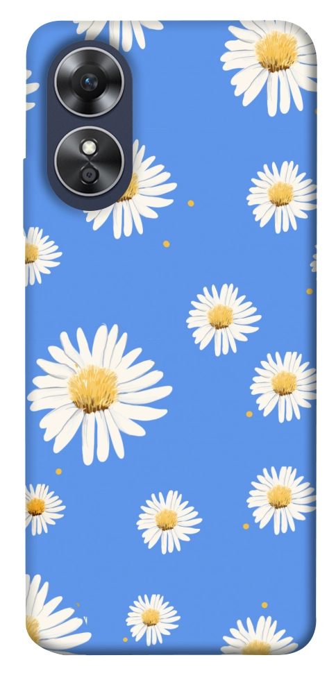 Чехол Chamomile pattern для Oppo A17