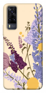 Чохол Flowers art для Vivo Y31