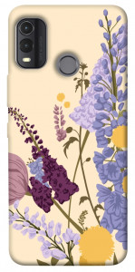 Чехол Flowers art для Nokia G11 Plus