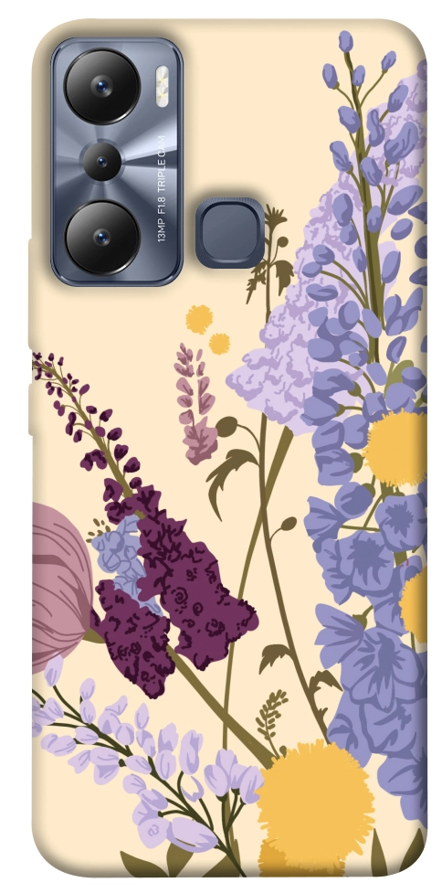 Чохол Flowers art для Infinix Hot 20i