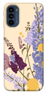 Чохол Flowers art для Motorola Moto G41