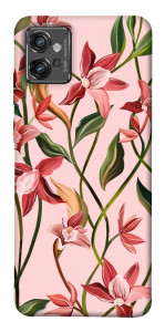 Чохол Floral motifs для Motorola Moto G32