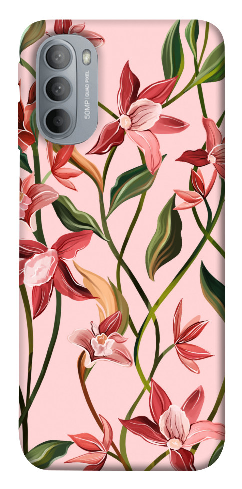 Чохол Floral motifs для Motorola Moto G31