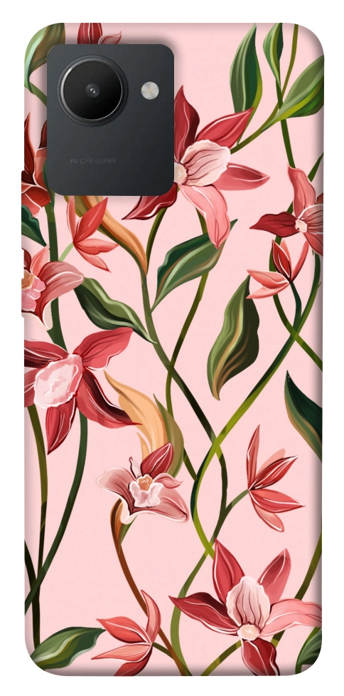 Чохол Floral motifs для Realme C30