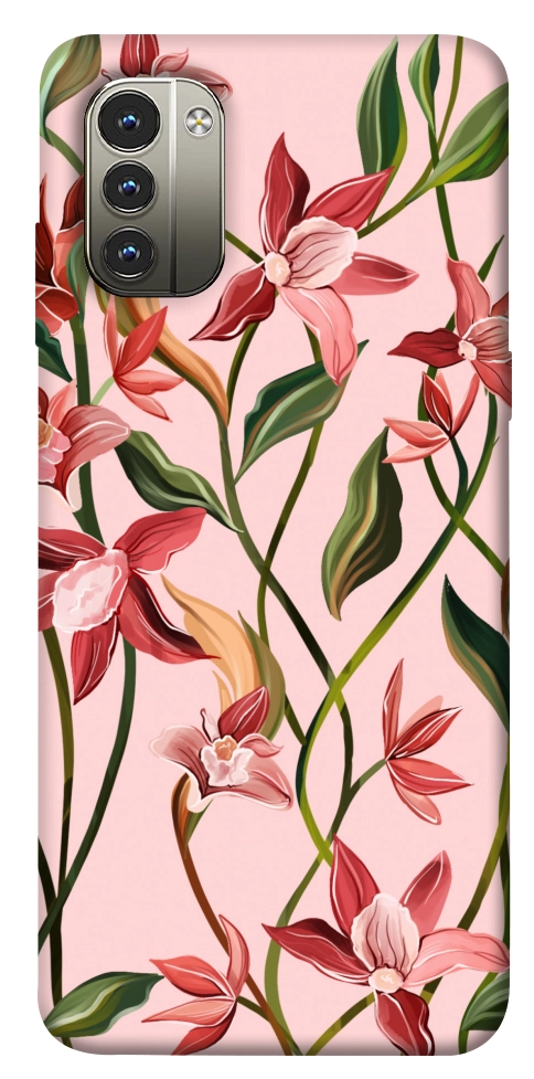 Чохол Floral motifs для Nokia G11