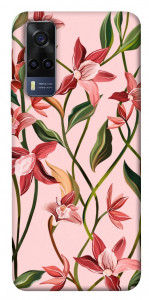 Чехол Floral motifs для Vivo Y53s