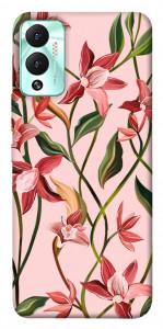 Чехол Floral motifs для Infinix Hot 12 Play