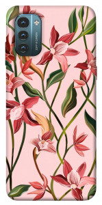 Чехол Floral motifs для Nokia G21