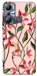 Чохол Floral motifs для Infinix Hot 20i