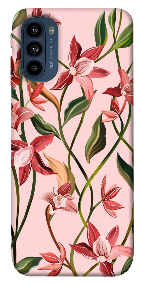 Чохол Floral motifs для Motorola Moto G41