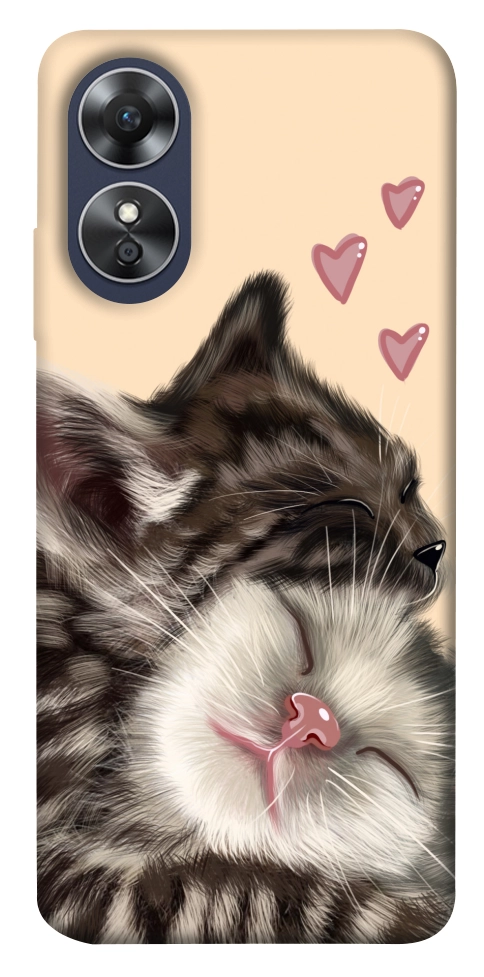 Чехол Cats love для Oppo A17