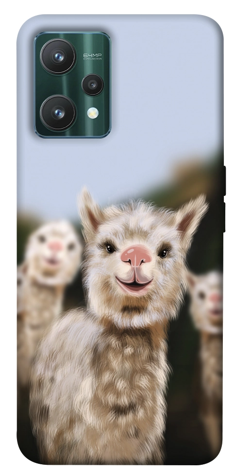 Чохол Funny llamas для Realme 9 Pro