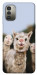 Чохол Funny llamas для Nokia G11