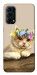 Чохол Cat in flowers для Oppo Reno 5 4G