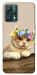 Чехол Cat in flowers для Realme 9 Pro