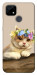 Чохол Cat in flowers для Realme C21