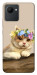 Чехол Cat in flowers для Realme C30