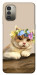 Чохол Cat in flowers для Nokia G11