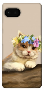 Чохол Cat in flowers для Google Pixel 7A