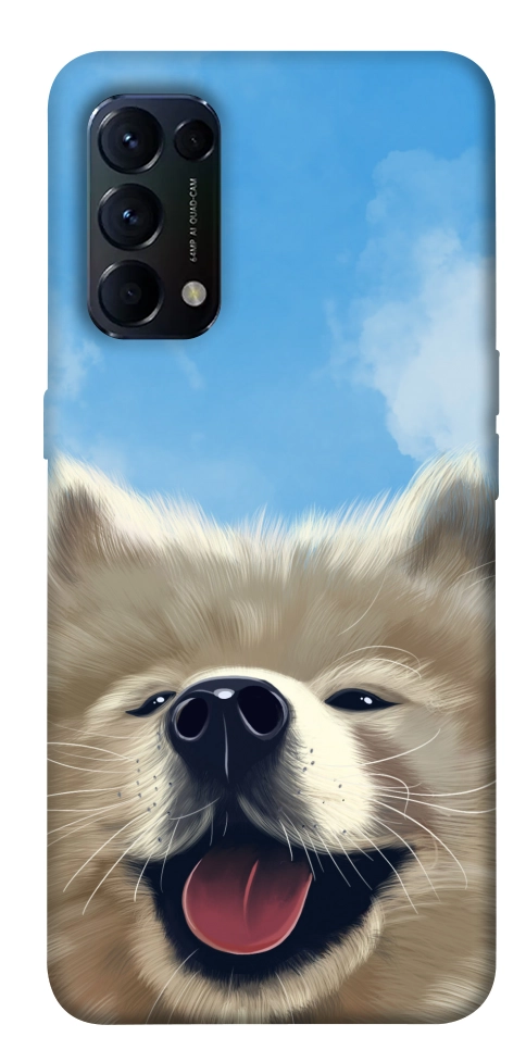 Чехол Samoyed husky для Oppo Reno 5 4G