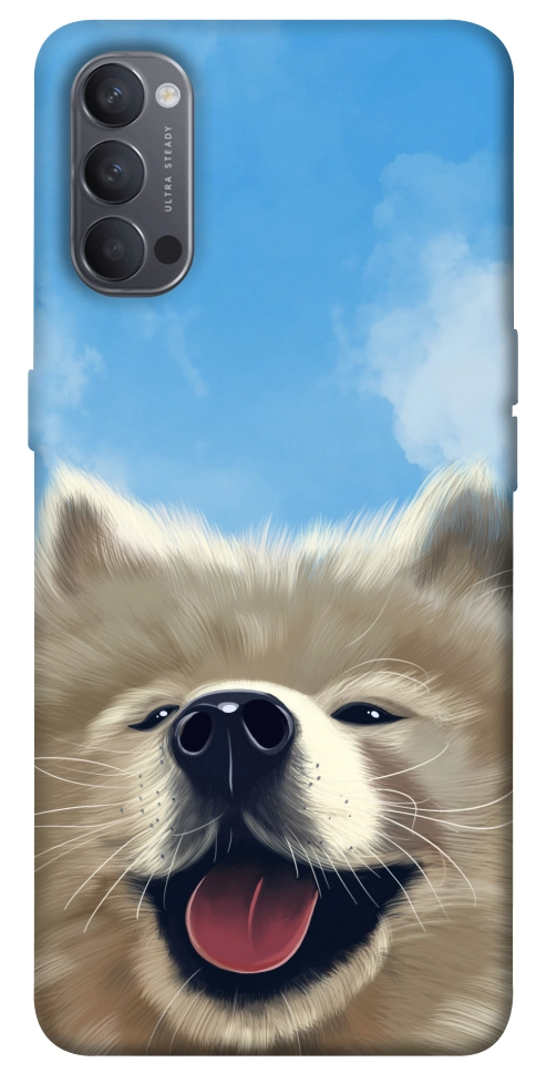 Чехол Samoyed husky для Oppo Reno 4