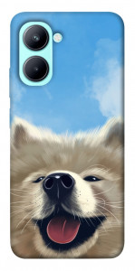 Чехол Samoyed husky для Realme C33