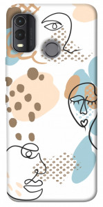 Чохол Face pattern для Nokia G11 Plus