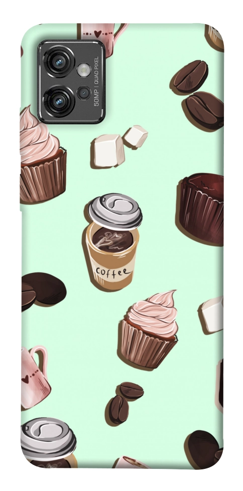 Чехол Coffee and sweets для Motorola Moto G32