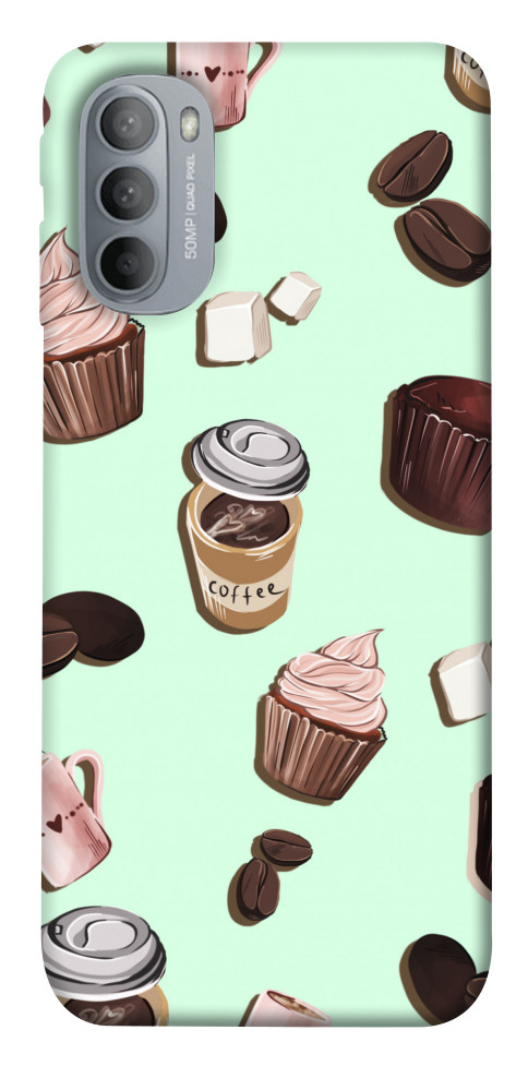 Чехол Coffee and sweets для Motorola Moto G31