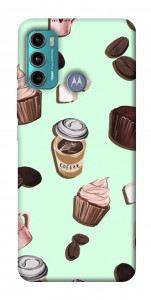 Чохол Coffee and sweets для Motorola Moto G60