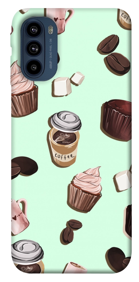 Чохол Coffee and sweets для Motorola Moto G41