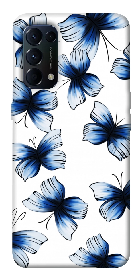 Чехол Tender butterflies для Oppo Reno 5 4G