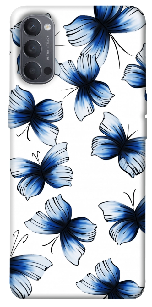 Чехол Tender butterflies для Oppo Reno 4