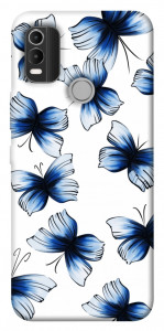 Чехол Tender butterflies для Nokia C21 Plus