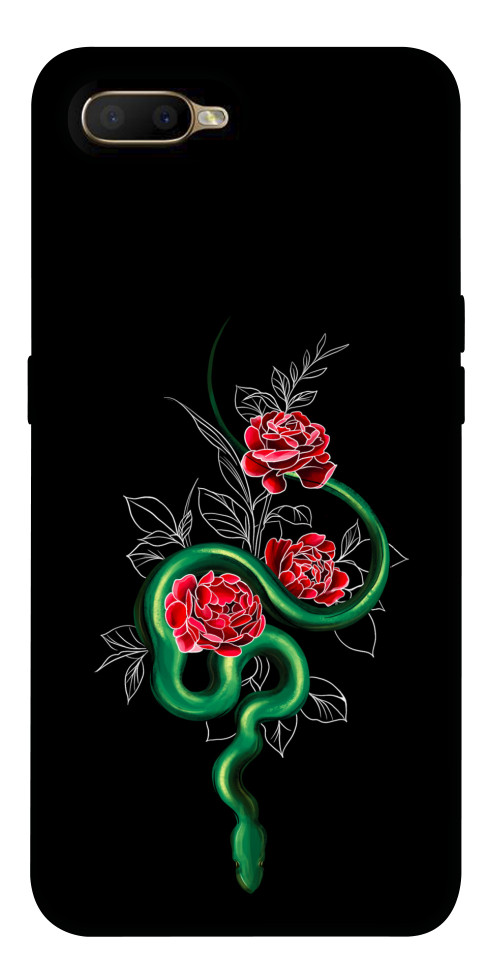 

Чехол Snake in flowers для Oppo AX5 1538087