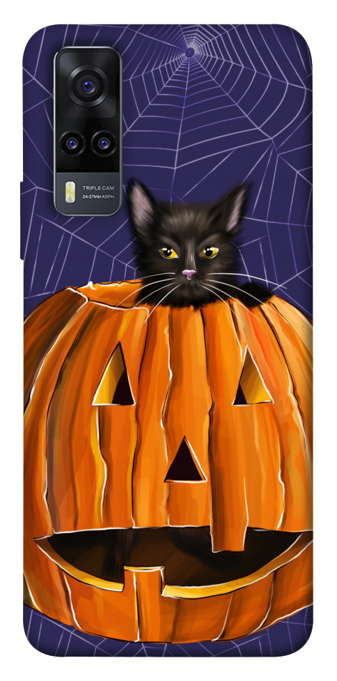 

Чохол Cat and pumpkin для Vivo Y31 1538134