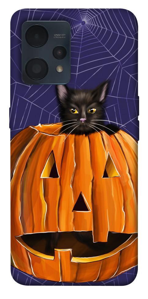 

Чохол Cat and pumpkin для Realme 9 Pro+ 1538139
