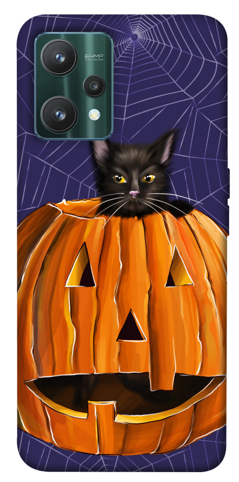 

Чохол Cat and pumpkin для Realme 9 Pro 1538140