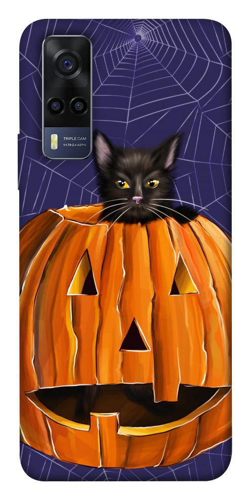 

Чехол Cat and pumpkin для Vivo Y53s 1538149