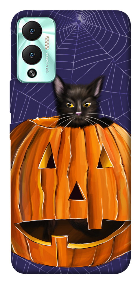 

Чохол Cat and pumpkin для Infinix Hot 12 Play 1538150