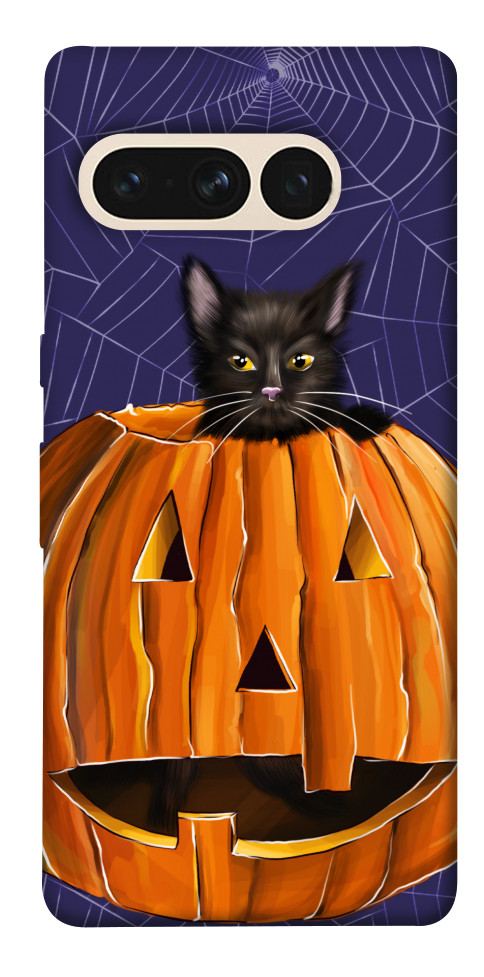 

Чехол Cat and pumpkin для Google Pixel 7 Pro 1538161